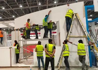 Exhibition Stand Installation Kuwait